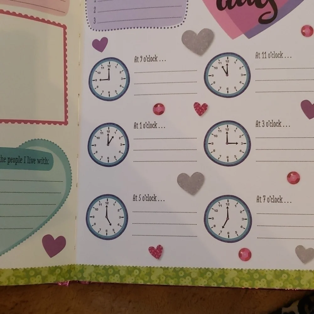 HEART 2 heart my dazzling two way book and journal. NWT